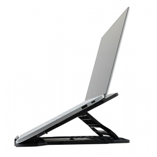 Podstawa pod laptopa Q-CONNECT, 25,5 x 1,8 x 28 cm, czarna, Ergonomia, Akcesoria komputerowe