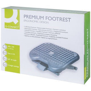 Podn&oacute;żek Q-CONNECT, premium, 460 x 340 x 110 mm, Podn&oacute;żki i taborety, Wyposażenie biura