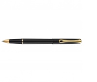 Rollerball pen DIPLOMAT Traveler black / gold