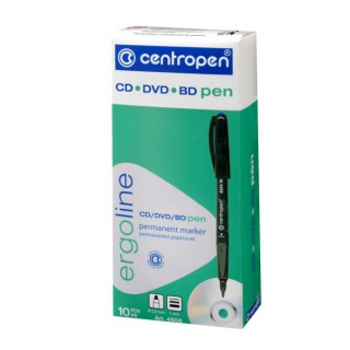 MARKER PERMAN.CENTROPEN CD/DVD/BD CZARNY 1MM, Podkategoria, Kategoria