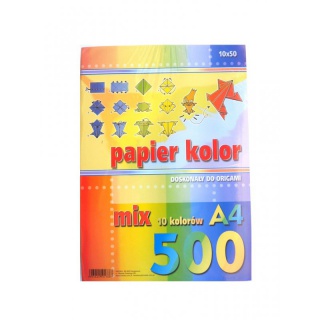 PAPIER KSERO MIX A4-500K.10KOL., Podkategoria, Kategoria