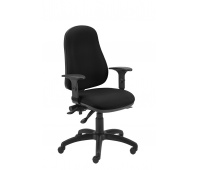 Fotel biurowy OFFICE PRODUCTS Thassos, czarny, Krzesła i fotele, Wyposażenie biura