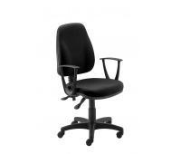 Fotel biurowy OFFICE PRODUCTS Paros, czarny, Krzesła i fotele, Wyposażenie biura