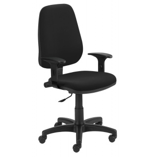 Fotel biurowy OFFICE PRODUCTS Paros, czarny, Krzesła i fotele, Wyposażenie biura