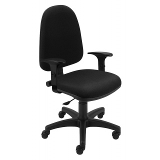 Fotel biurowy OFFICE PRODUCTS Evia, czarny, Krzesła i fotele, Wyposażenie biura