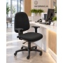 Fotel biurowy OFFICE PRODUCTS Evia, czarny, Krzesła i fotele, Wyposażenie biura