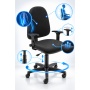 Fotel biurowy OFFICE PRODUCTS Evia, czarny, Krzesła i fotele, Wyposażenie biura