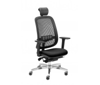 Fotel biurowy OFFICE PRODUCTS Skiatos, czarny, Krzesła i fotele, Wyposażenie biura