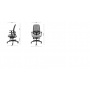 Office chair OFFICE PRODUCTS Skiathos, black