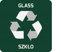 Self-adhesive sticker for baskets EKO ALDA, glass