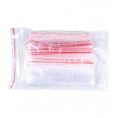 String bag DONAU, 150x200mm, 100pcs, transparent