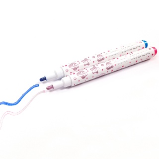 MAGICZNY MARKER Z PODW&Oacute;JNĄ LINIĄ 2 SZT. KIDEA, Podkategoria, Kategoria