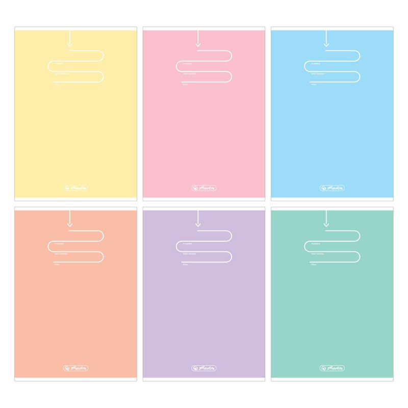 ZESZYT 60 A5KR PASTEL COLOR BLOCKIN, Podkategoria, Kategoria