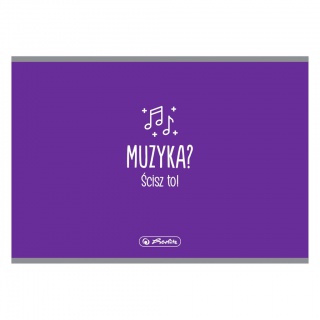 ZESZYT 16 A5 DO NUT MUZYKA POPRZECZ, Podkategoria, Kategoria