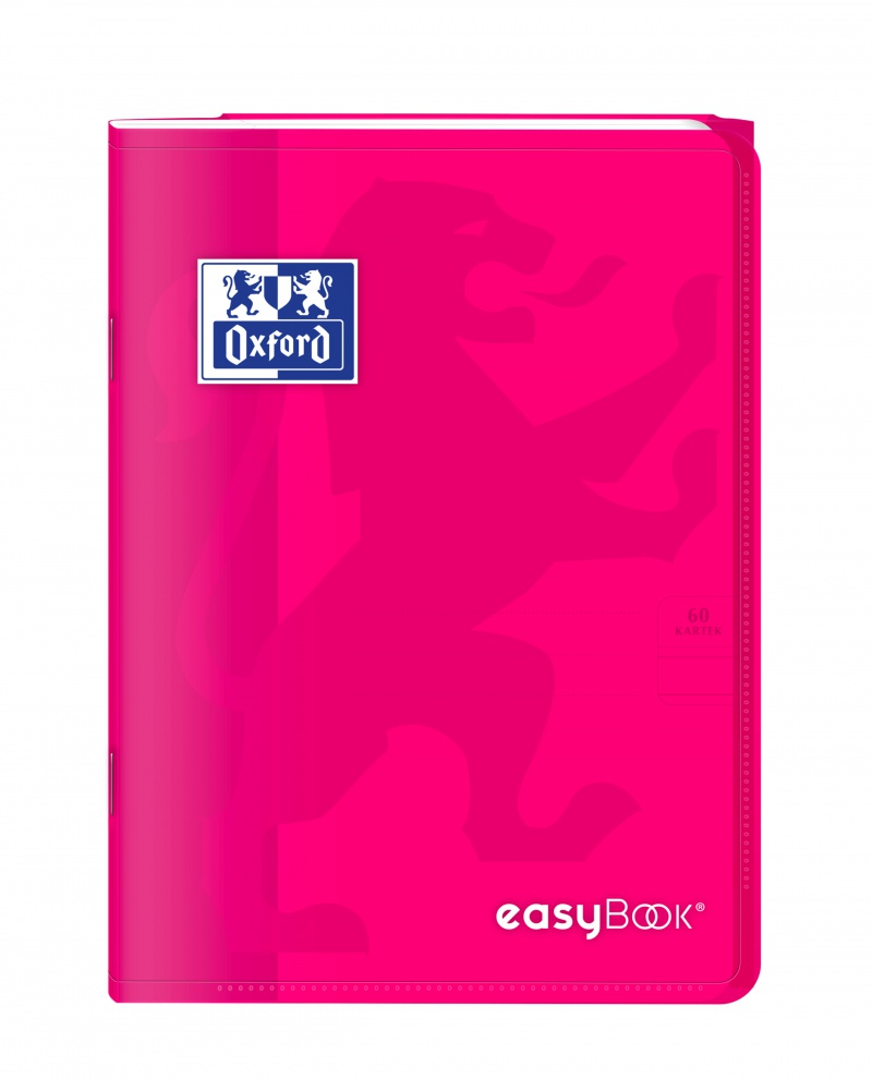 ZESZYT OXFORD EASYBOOK A5 60K.LINIA PP MIX, Podkategoria, Kategoria