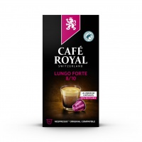 Kapsułki kawowe CAFE ROYAL LUNGO FORTE, 10 szt, Kawa, Artykuły spożywcze