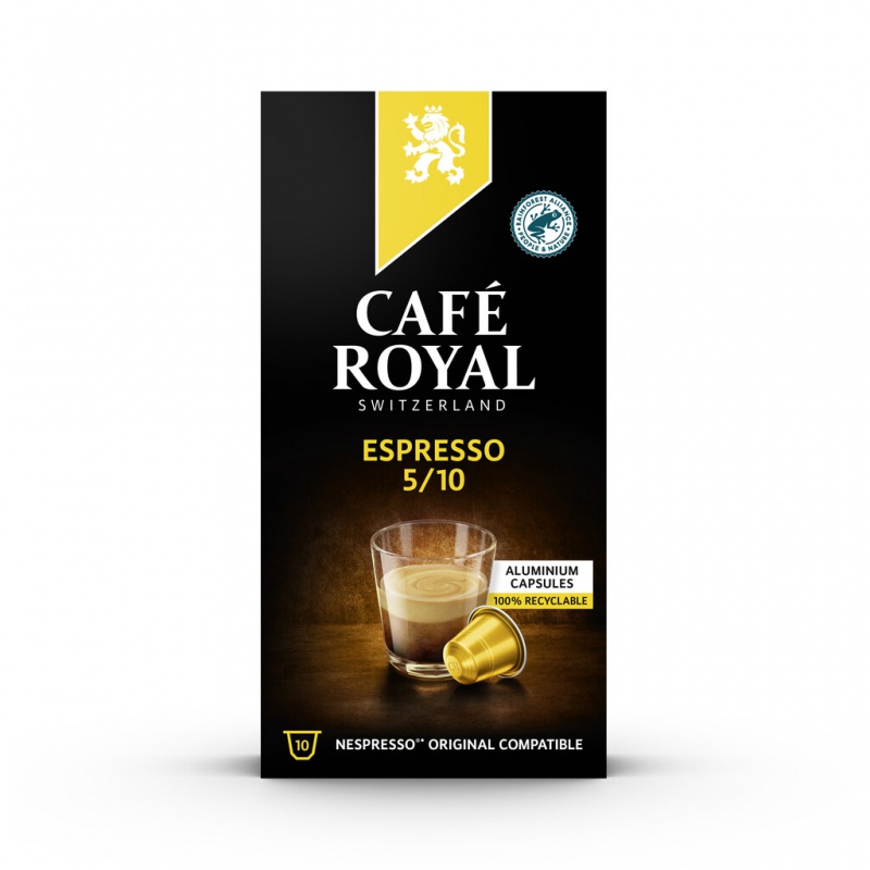Kapsułki kawowe CAFE ROYAL ESPRESSO, 10 szt, Kawa, Artykuły spożywcze