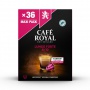 Kapsułki kawowe CAFE ROYAL LUNGO FORTE, 36 szt