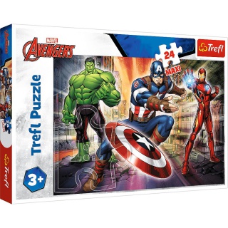 Puzzle 24 Maxi - W świecie Avengersów, Podkategoria, Kategoria