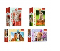 Puzzle 54 Mini - Urocze zwierzątka, Mini, Puzzle