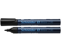 Marker permanentny SCHNEIDER Maxx 230, okrągły, 1-3mm, czarny, Markery, Artykuły do pisania i korygowania