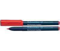 Marker permanentny SCHNEIDER Maxx 240, 1-2mm, czerwony, Markery, Artykuły do pisania i korygowania