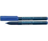 Marker permanentny SCHNEIDER Maxx 240, 1-2mm, niebieski, Markery, Artykuły do pisania i korygowania