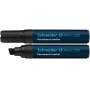 Marker permanentny SCHNEIDER Maxx 280, ścięty, 4-12mm, czarny, Markery, Artykuły do pisania i korygowania