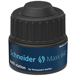 Stacja uzupełniająca SCHNEIDER Maxx 640, 30 ml, czarny, Markery, Artykuły do pisania i korygowania