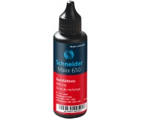 Supplemental ink SCHNEIDER Maxx 650, 50 ml, red