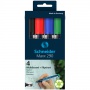 Zestaw markerów do tablic SCHNEIDER Maxx 290, 2-3mm, 4 szt., pudełko z zawieszką, mix kolorów, Markery, Artykuły do pisania i korygowania
