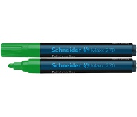 Marker olejowy SCHNEIDER Maxx 270, okrągły, 1-3mm, zielony, Markery, Artykuły do pisania i korygowania