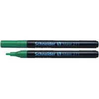 Oil marker SCHNEIDER Maxx 271, round, 1-2mm, green