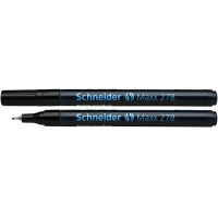 Marker olejowy SCHNEIDER Maxx 278, 0,8mm, czarny, Markery, Artykuły do pisania i korygowania