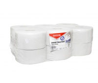 Toilet paper made of recycled paper OFFICE PRODUCTS Jumbo,  1-ply, 120m, 12pcs., white