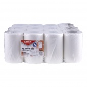 Ręczniki w roli celulozowe OFFICE PRODUCTS Mini, 2-warstwowe, 50m, 12szt., białe, Ręczniki papierowe i dozowniki, Artykuły higieniczne i dozowniki