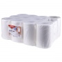 Cellulose towels, in the roll, OFFICE PRODUCTS Mini, 2-ply, 50m, 12 pcs, white