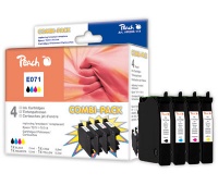 Tusz PEACH K Epson T0715/T089 (do Stylus D 120), multipack, black/cyan/magenta/yellow, Tusze, Materiały eksploatacyjne