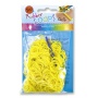 RUBBER LOOPS bands 500 pcs yellow