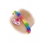 RUBBER LOOPS charms SWEETHEART 5 pcs assorted colours