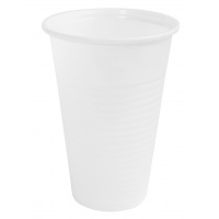 Plastic cup, OFFICE PRODUCTS, thermal, 200 ml, 100 pieces, white