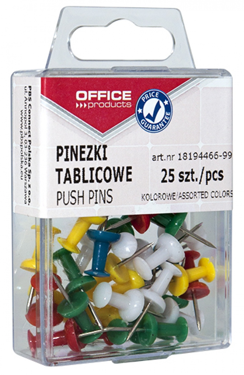 Coloured Drawing Pins Thumb Tacks Barrels Office Products In A Box