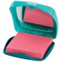 Self-adhesive pad dispenser Post-it® in the shape of powder compact (CTP330) 1 pad for FREE