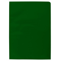 L-shaped Twin-Pocket A4 1 piece green