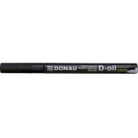 Marker olejowy DONAU D-Oil, okrągły, 2,2mm, czarny, Markery, Artykuły do pisania i korygowania