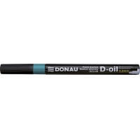 Marker olejowy DONAU D-Oil, okrągły, 2,2mm, zielony, Markery, Artykuły do pisania i korygowania