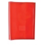 School exercise book cover, GIMBOO, crystal, A5, 150 micron., red