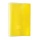 Okładka na zeszyt GIMBOO, krystaliczna, A5, 150mikr., żółta