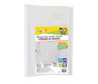 School exercise book cover, GIMBOO, crystal, A4, 150 micron., transparent clear