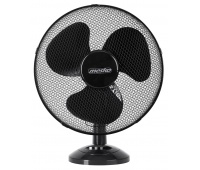 Fan MESKO, desk, dia. 23cm, 45W, black, Fans, Office equipment